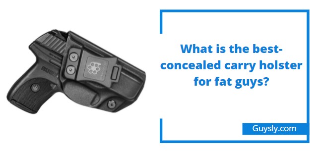 What is the best-concealed carry holster for fat guys? | Tips of 2021