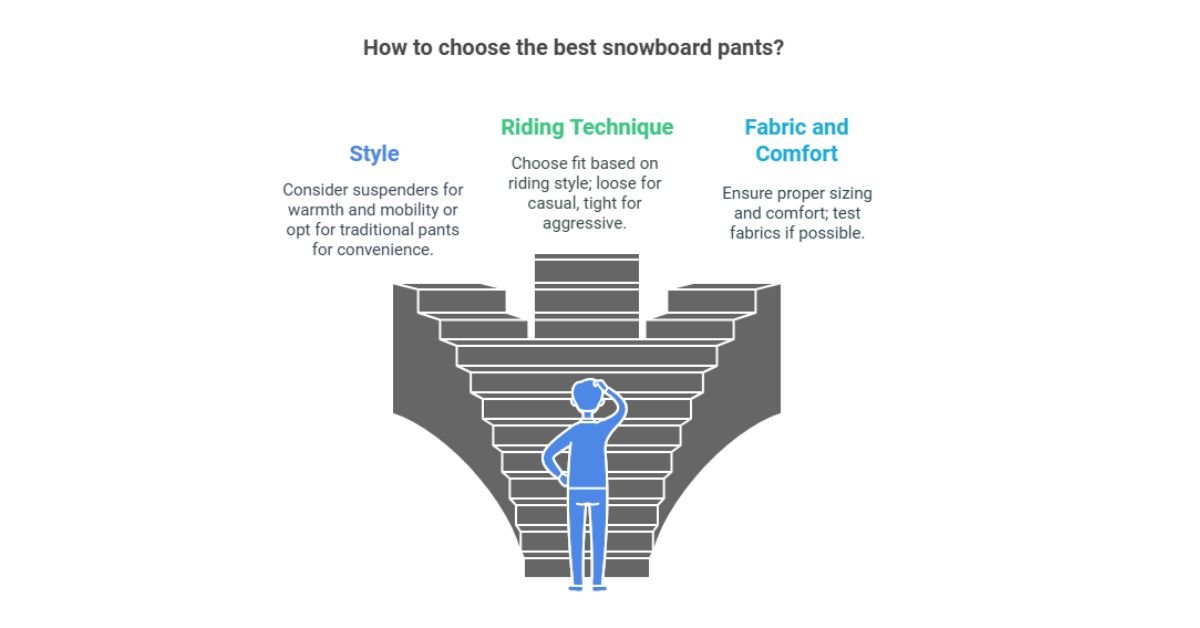 How to choose the best snowboard pants