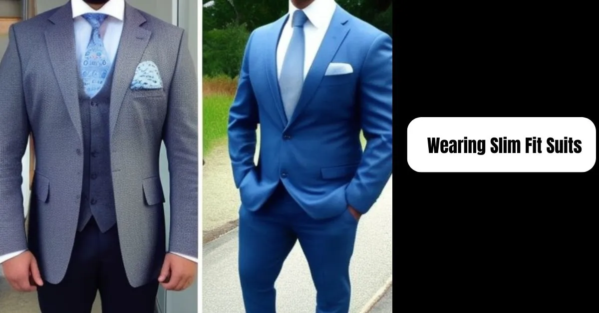 Wearing Slim Fit Suits